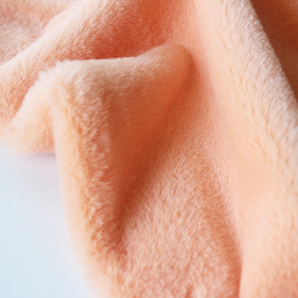 Plush Encryption Thickening fabric solid Solf Atrtificial