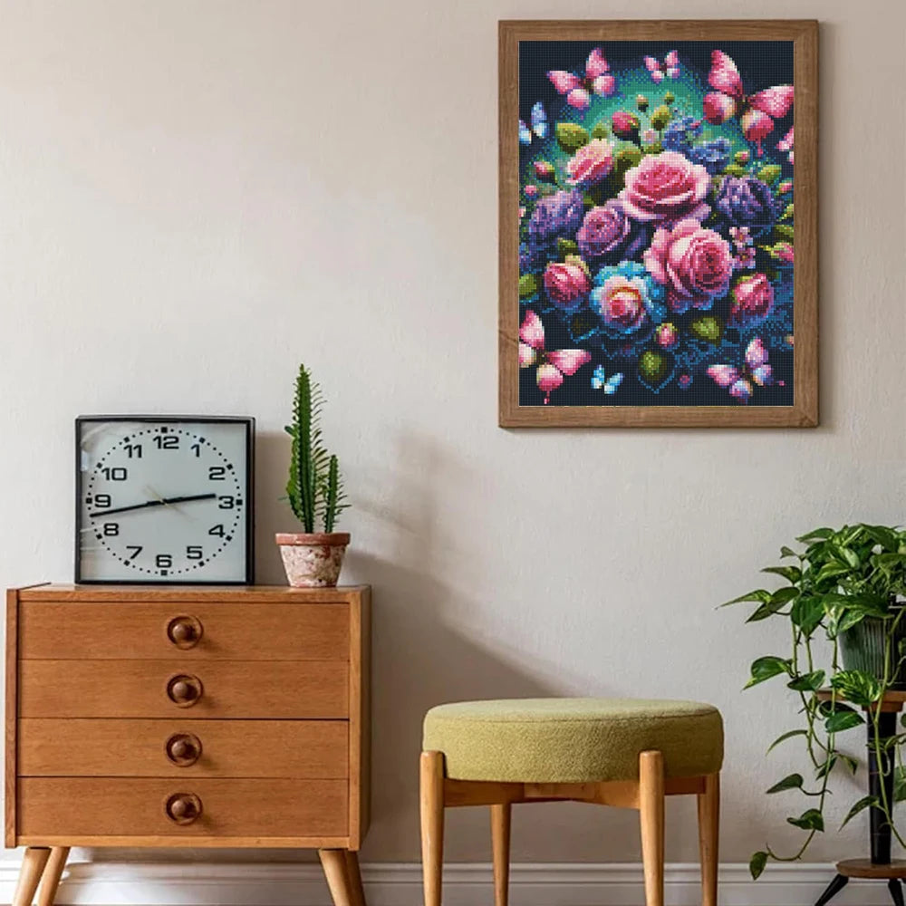 5D DIY Animal Butterfly  Painting Home Decor Flower