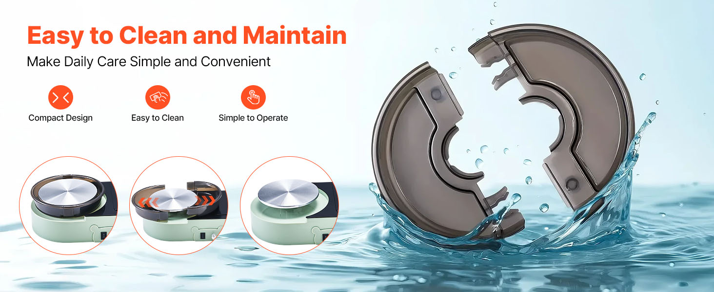 Mini Pottery Wheel Turntable Forward Reverse Rotation Adjustable Speed Electric  for Kids and Adults